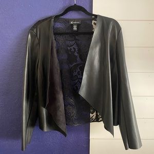 Black Jacket with Lace